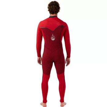 O'NEILL WETSUIT HYPERFREAK FIRE 4/3+ CHEST ZIP BLACK