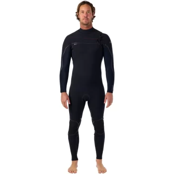 O'NEILL WETSUIT HYPERFREAK FIRE 5/4+ CHEST ZIP BLACK