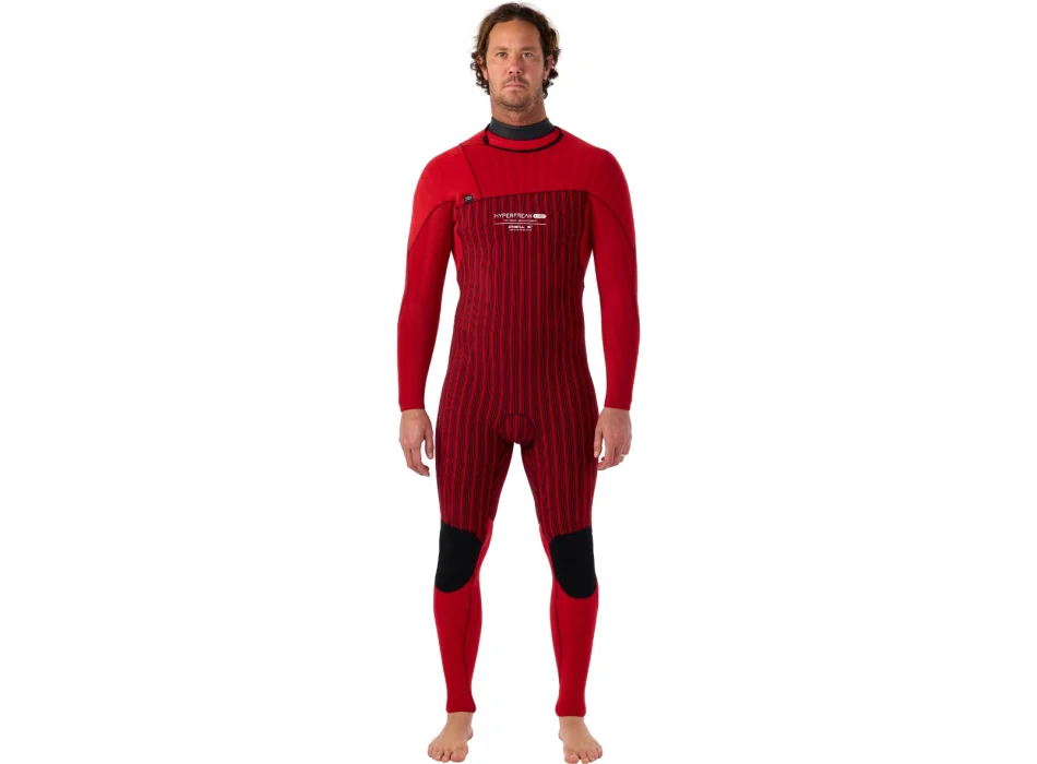 O'NEILL WETSUIT HYPERFREAK FIRE 5/4+ CHEST ZIP BLACK