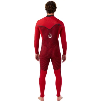 O'NEILL WETSUIT HYPERFREAK FIRE 5/4+ CHEST ZIP BLACK