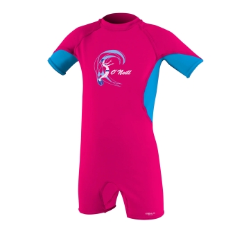 O'NEILL TODDLER O'ZONE UV SPRINGSUIT KIDS WHITE BERRY SKY