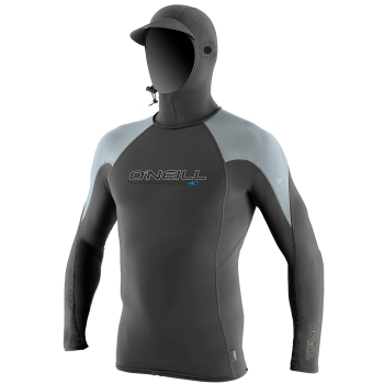 O'NEILL PREMIUM SKINS O'ZONE L/S RASH GUARD W/HOOD