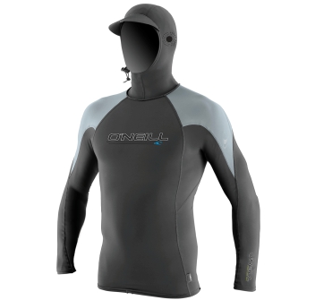 O'NEILL PREMIUM SKINS O'ZONE L/S RASH GUARD W/HOOD