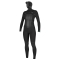 O'NEILL PSYCHO TECH 6/4+ CHEST ZIP HOOD WOMEN WETSUIT BLACK