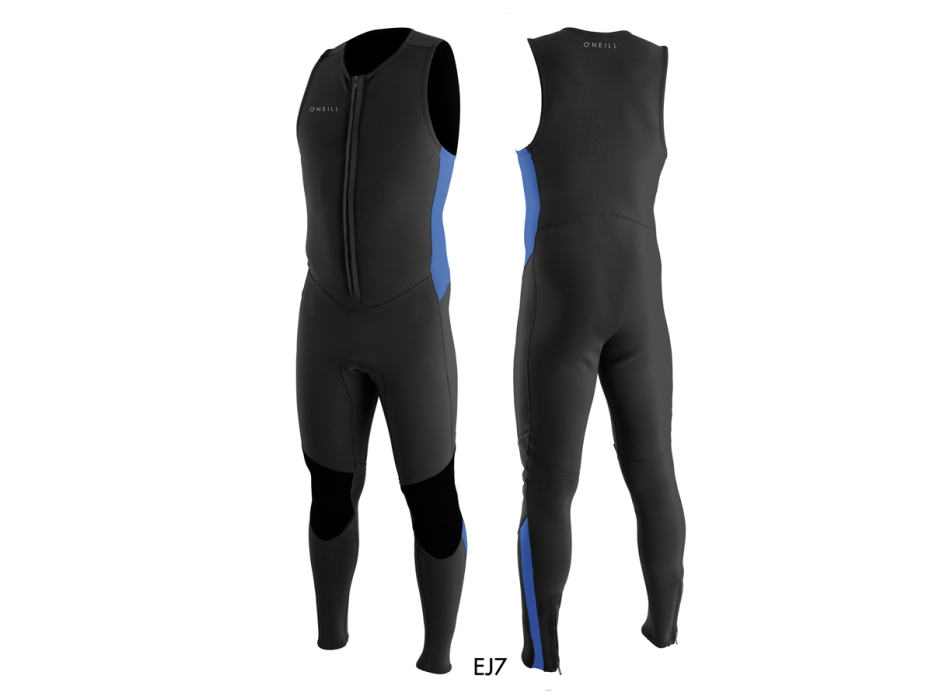 O'NEILL REACTOR II 1.5MM FRONT ZIP SLEEVELESS FULL WETSUIT