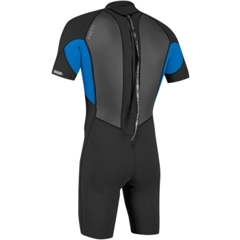 O'NEILL REACTOR II 2MM BACK ZIP S/S SPRING WETSUIT BLACK