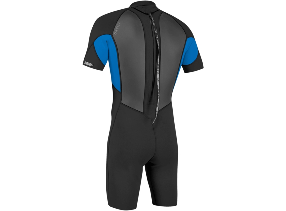 O'NEILL REACTOR II 2MM BACK ZIP S/S SPRING WETSUIT BLACK