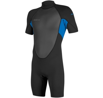 O'NEILL REACTOR II 2MM BACK ZIP S/S SPRING WETSUIT BLACK