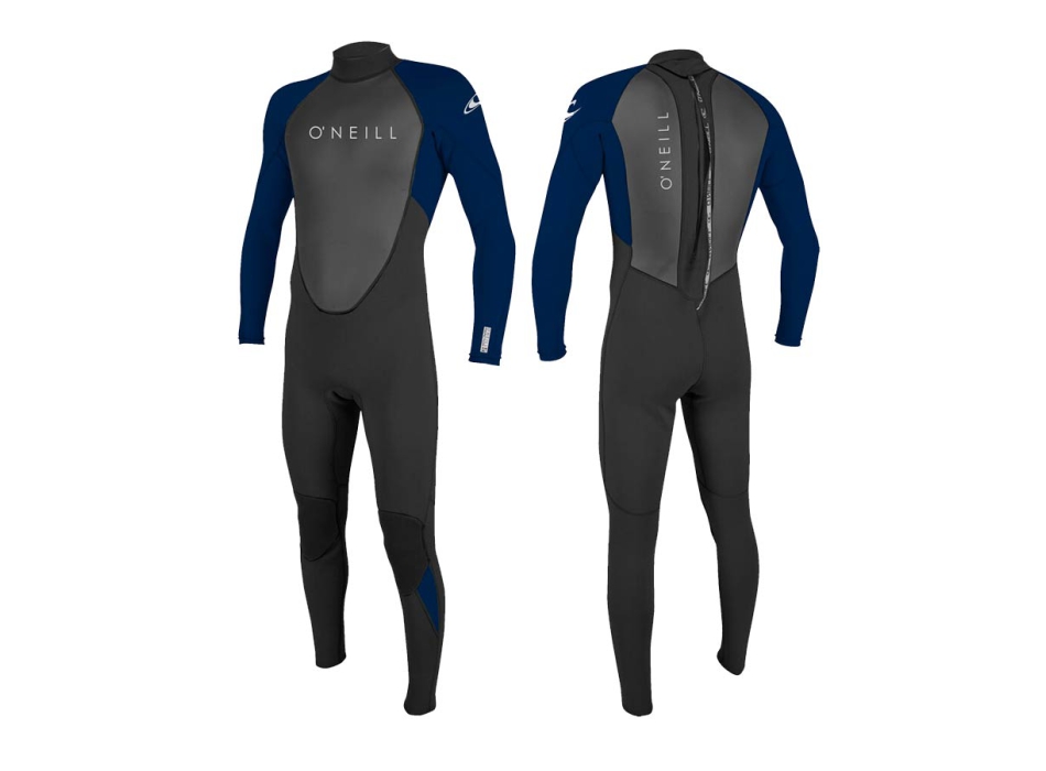 O'NEILL REACTOR II 3/2 MM BACK ZIP FULL WETSUIT