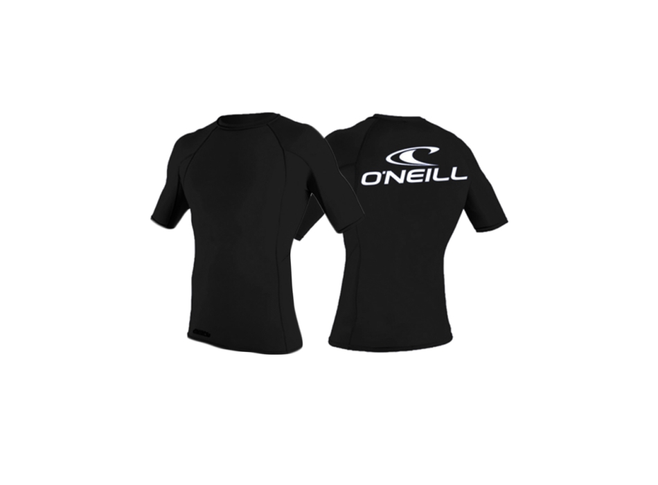 O'NEILL RENTAL RASH GUARD 50+ S/S BLACK