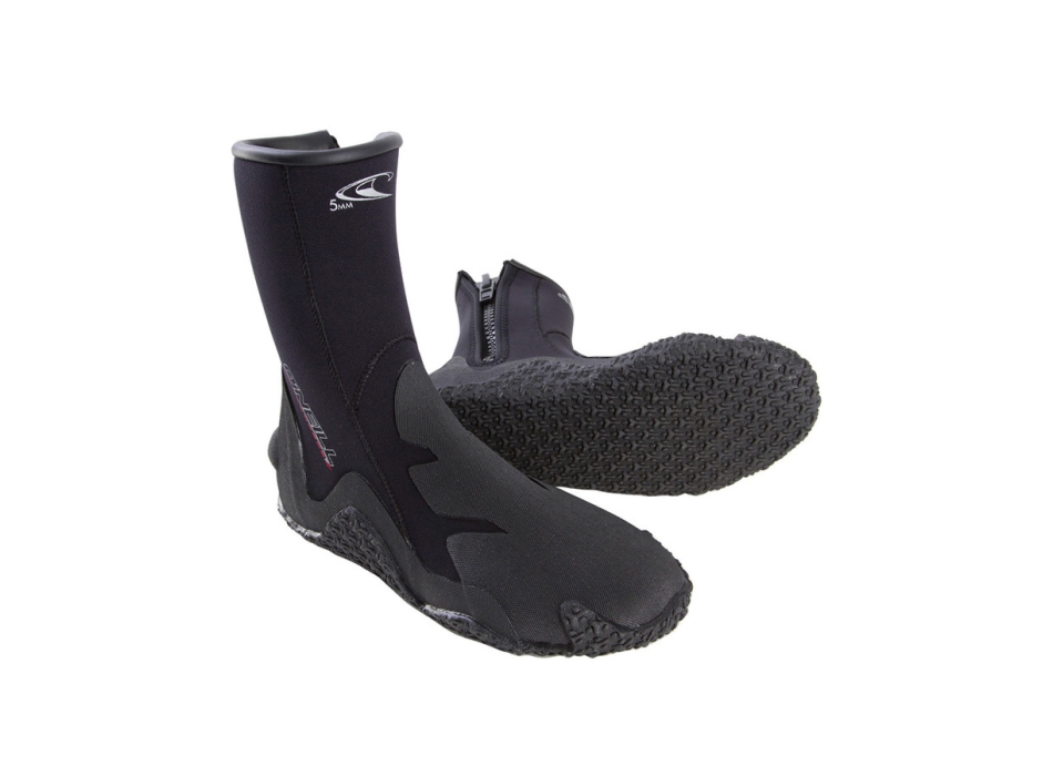 O'NEILL W/ZIPPER 5MM ROUND TOE BOOT