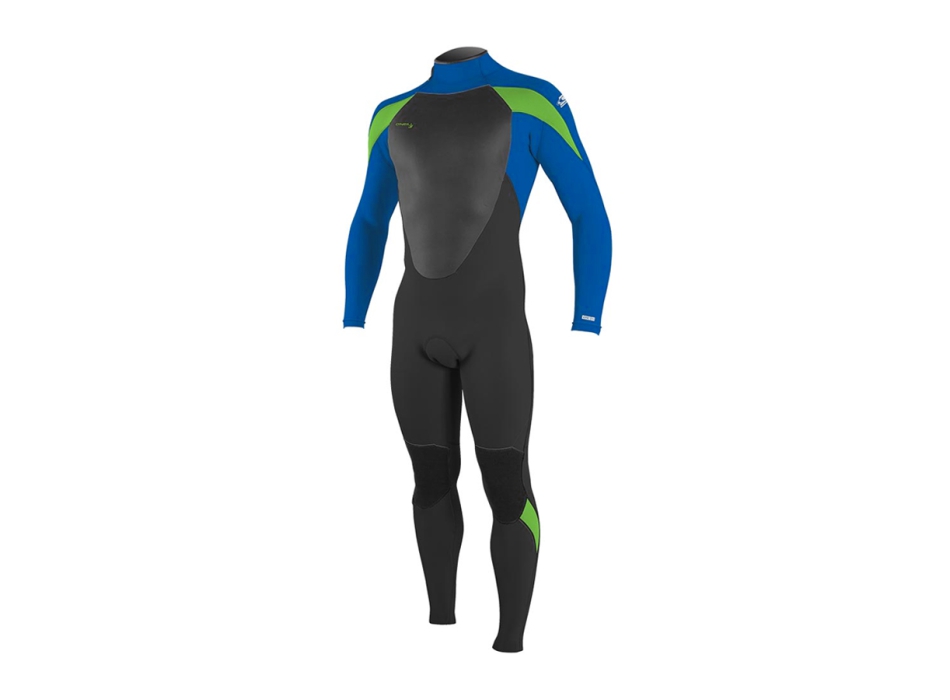 O'NEILL YOUTH EPIC 3/2 FULL WETSUIT CHEST ZIP  BLACK ULTRABLUE 