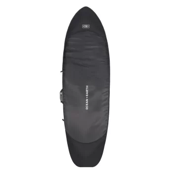 OCEAN & EARTH 6'0" COR_X FISH/SHORT DAY COVER BLACK 2 BOARD