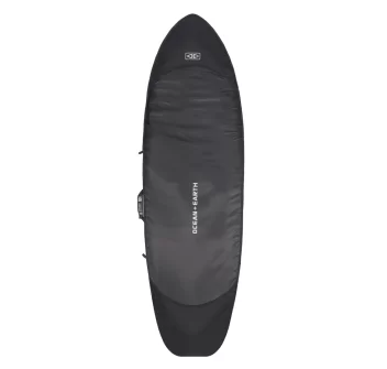 OCEAN & EARTH 6'0" COR_X FISH/SHORT DAY COVER BLACK 2 BOARD