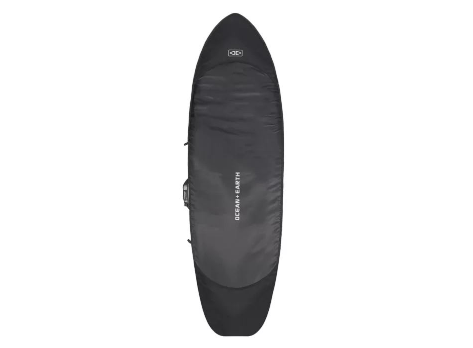 OCEAN & EARTH 6'0" COR_X FISH/SHORT DAY COVER BLACK 2 BOARD