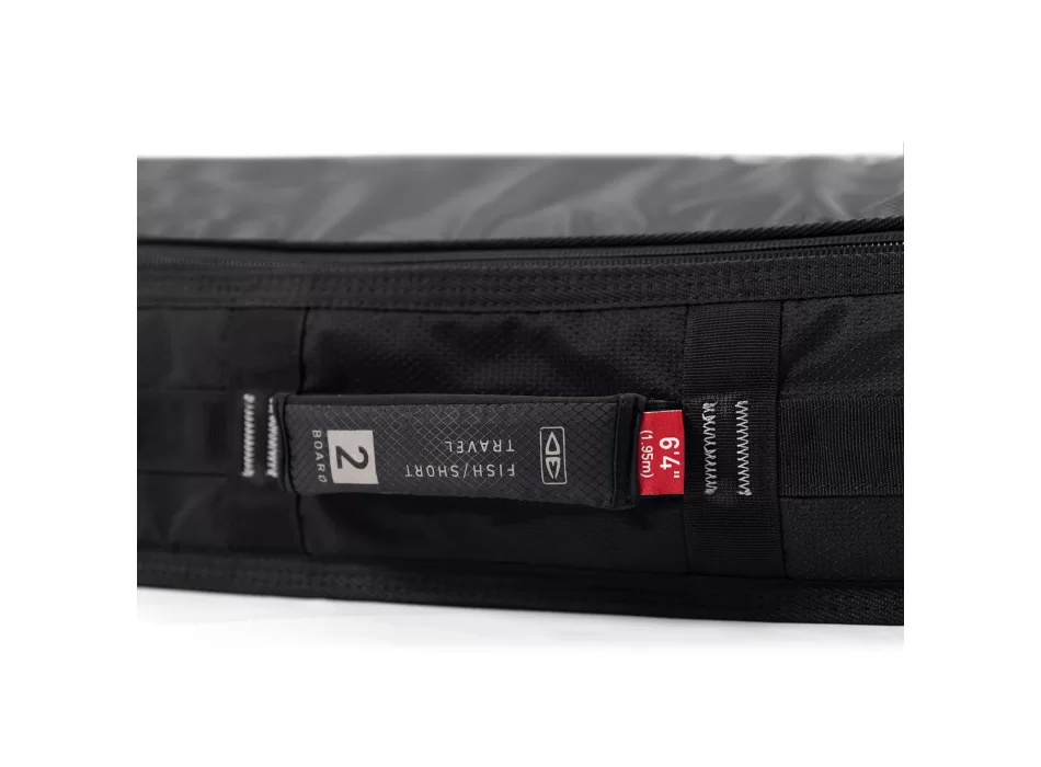 OCEAN & EARTH 6'0" COR_X FISH/SHORT DAY COVER BLACK 2 BOARD