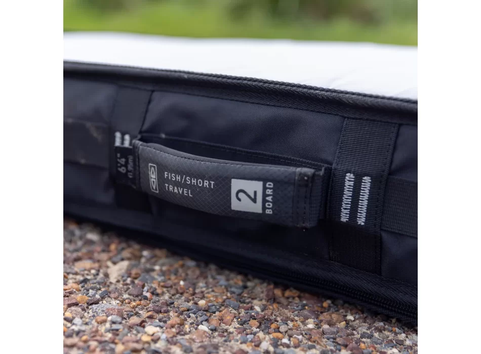 OCEAN & EARTH 6'0" COR_X FISH/SHORT DAY COVER BLACK 2 BOARD