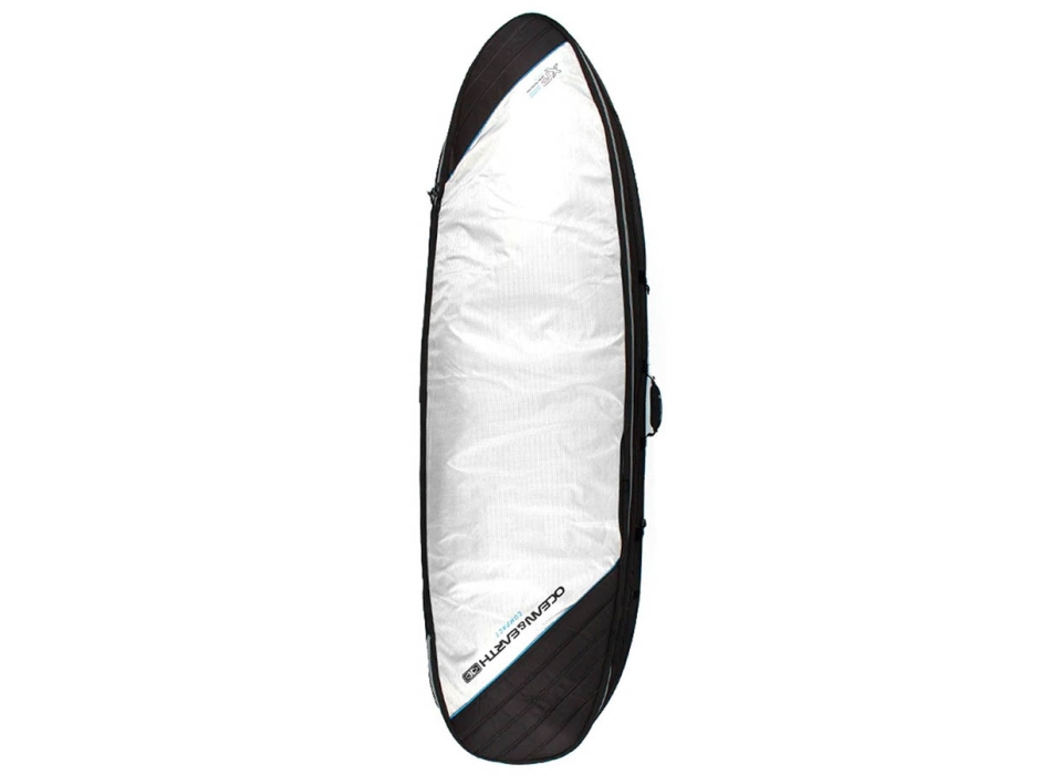 OCEAN & EARTH DOUBLE COMPACT SHORTBOARD COVER 6'0"