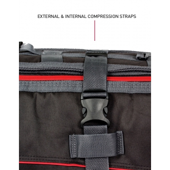 OCEAN & EARTH 6'0'' TRIPLE WHEEL SHORTBOARD COVER