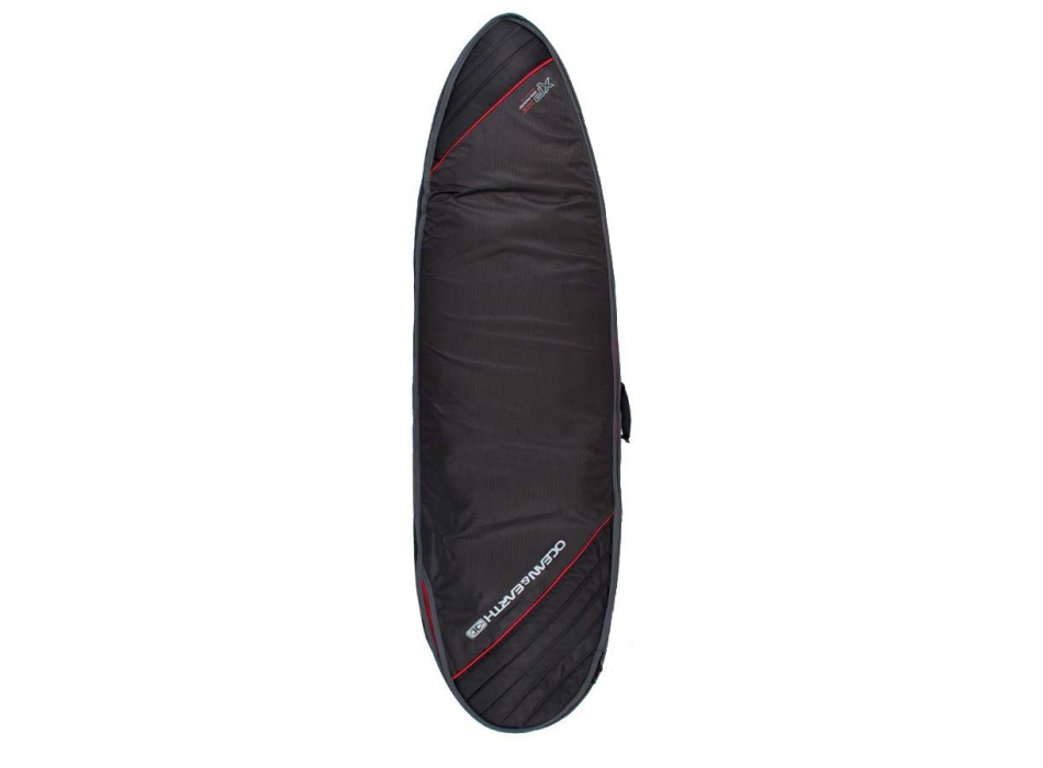 OCEAN & EARTH DOUBLE COMPACT SHORTBOARD COVER 6'4"