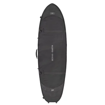 OCEAN & EARTH 6'4" HYPA TRIPLE COFFIN TRAVEL COVER WHEEL 3 BOARDS