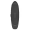 OCEAN & EARTH 7'6" HYPA SHORTBOARD FISH DOUBLE TRAVEL COVER DOUBLE COFFIN