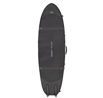 OCEAN & EARTH 6'8" HYPA QUAD COFFIN TRAVEL COVER WHEEL 4 BOARDS