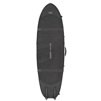OCEAN & EARTH 6'8" HYPA TRIPLE COFFIN TRAVEL COVER WHEEL 3 BOARDS