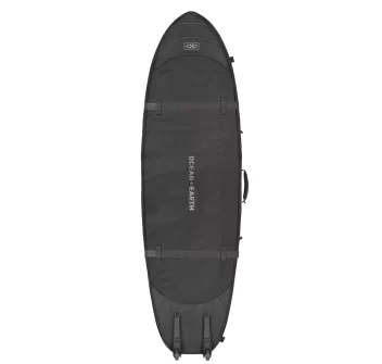 OCEAN & EARTH 7'0" HYPA TRIPLE COFFIN TRAVEL COVER WHEEL 3 BOARDS