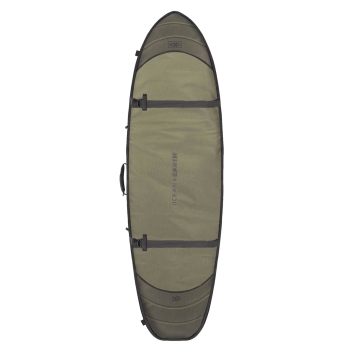 OCEAN & EARTH 7'0" HYPA TRIPLE COFFIN TRAVEL COVER WHEEL 3 BOARDS
