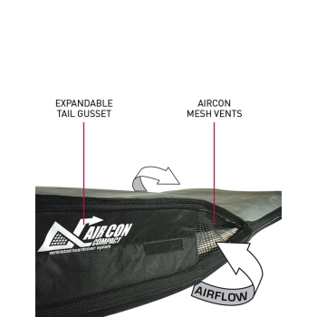 Ocean & Earth  Aircon Fish Surfboard Bag 7' 