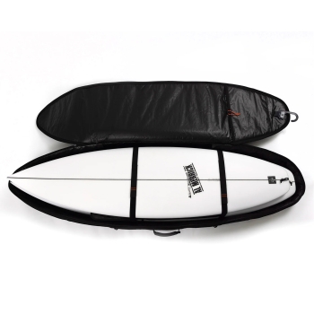 OCEAN & EARTH 7'6" HYPA QUAD COFFIN TRAVEL COVER WHEEL 4 BOARDS