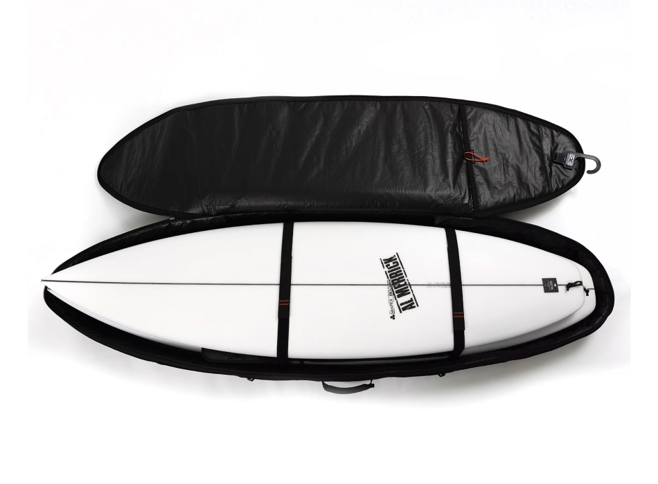 OCEAN & EARTH 7'6" HYPA QUAD COFFIN TRAVEL COVER WHEEL 4 BOARDS
