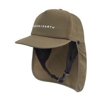 OCEAN & EARTH BINGIN STRAP BACK LEGIONNAIRE SURF CAP OLIVE