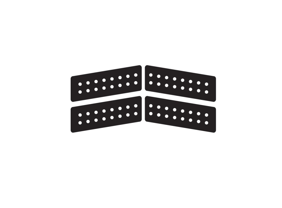 OCEAN & EARTH TAILPAD BOOMERANG 4 PIECE