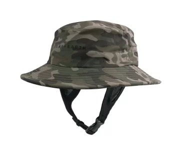 OCEAN & EARTH INDO STIFF PEAK SURF HAT OLIVE