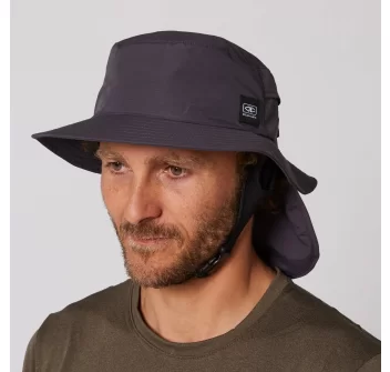 OCEAN & EARTH INDO STIFF PEAK SURF HAT OLIVE