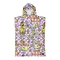 OCEAN & EARTH TODDLERS IRVINE HOODED PONCHO PURPLE