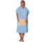 OCEAN & EARTH LADIES DAYDREAM HOODED PONCHO BLUE