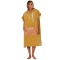 OCEAN & EARTH LADIES DAYDREAM HOODED PONCHO CUSTARD