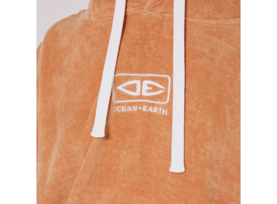 OCEAN & EARTH LADIES HOODED PONCHO CLAY