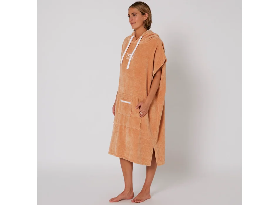 OCEAN & EARTH LADIES HOODED PONCHO CLAY