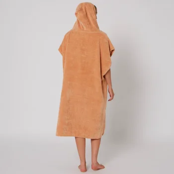 OCEAN & EARTH LADIES HOODED PONCHO CLAY