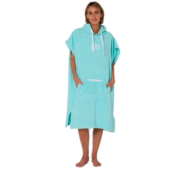 OCEAN & EARTH LADIES HOODED PONCHO MINT