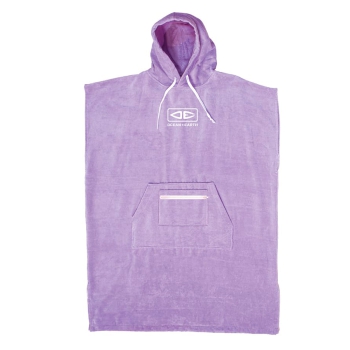 OCEAN & EARTH LADIES HOODED PONCHO VIOLET