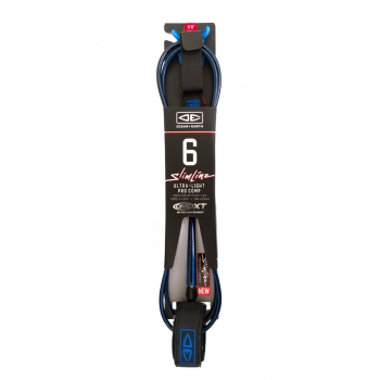 OCEAN & EARTH LEASH 6'0" SLIMLINE