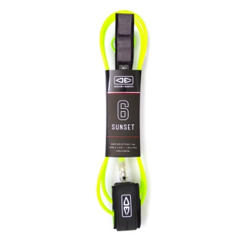 OCEAN & HEART 6'0" LEASH SUNSET MOULDED