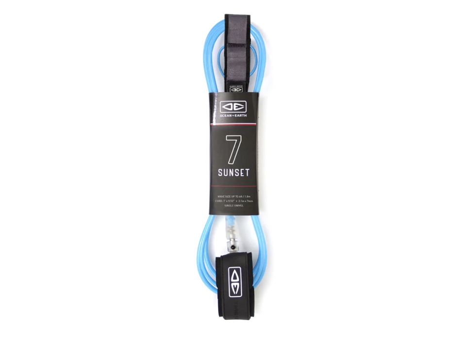 OCEAN & HEART SUNSET 7'0" LEASH SUNSET MOULDED