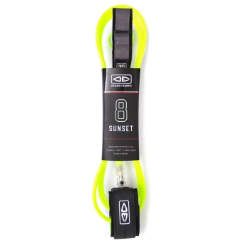 OCEAN & HEART SUNSET 8'0" MOULDED LEASH 