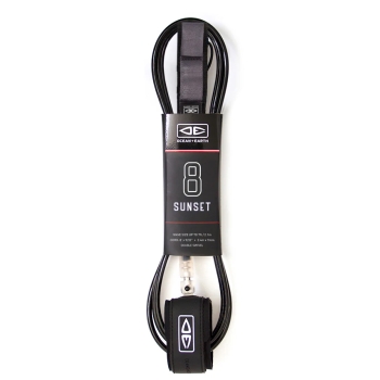 OCEAN & HEART SUNSET 8'0" MOULDED LEASH 